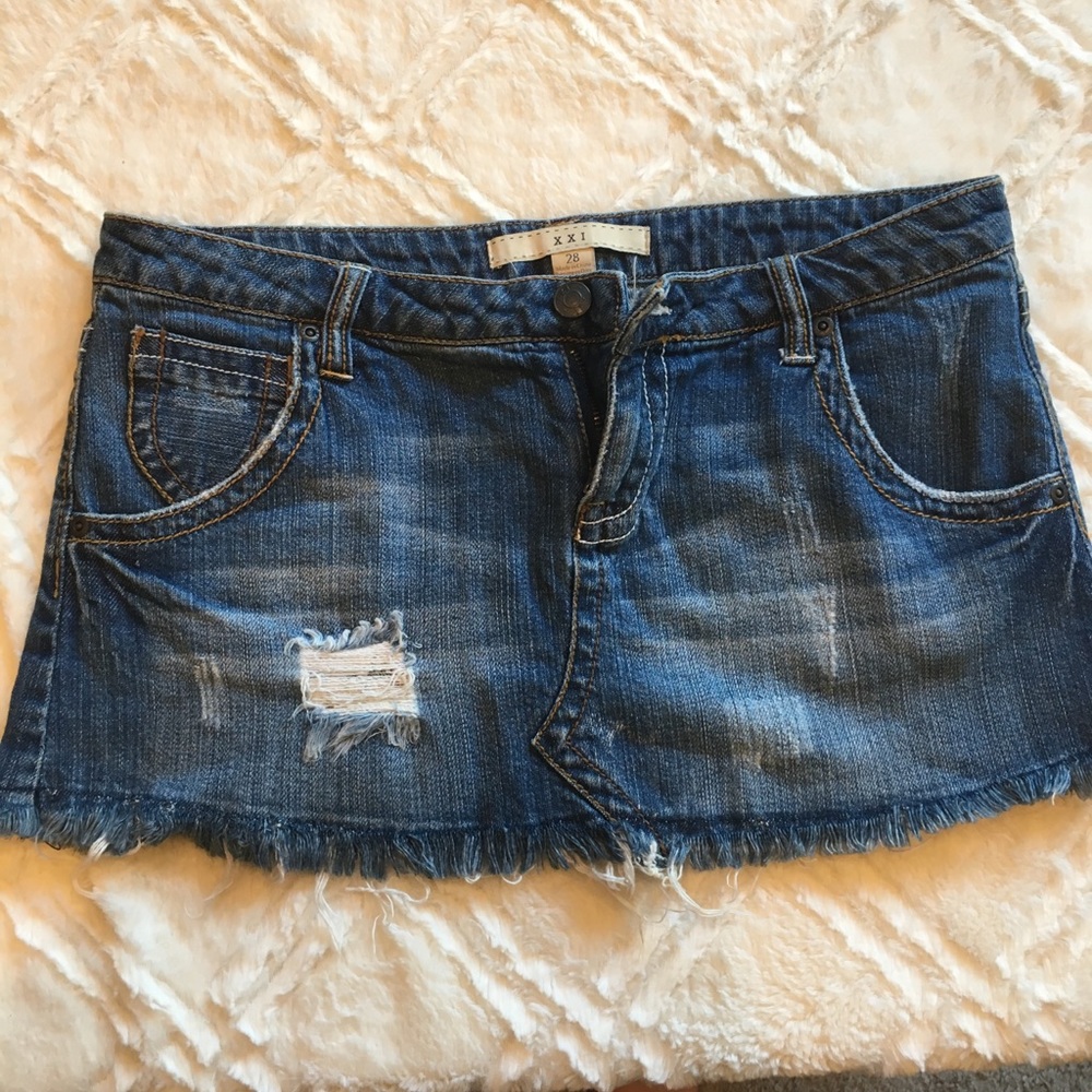 Forever XXI Jean skirt